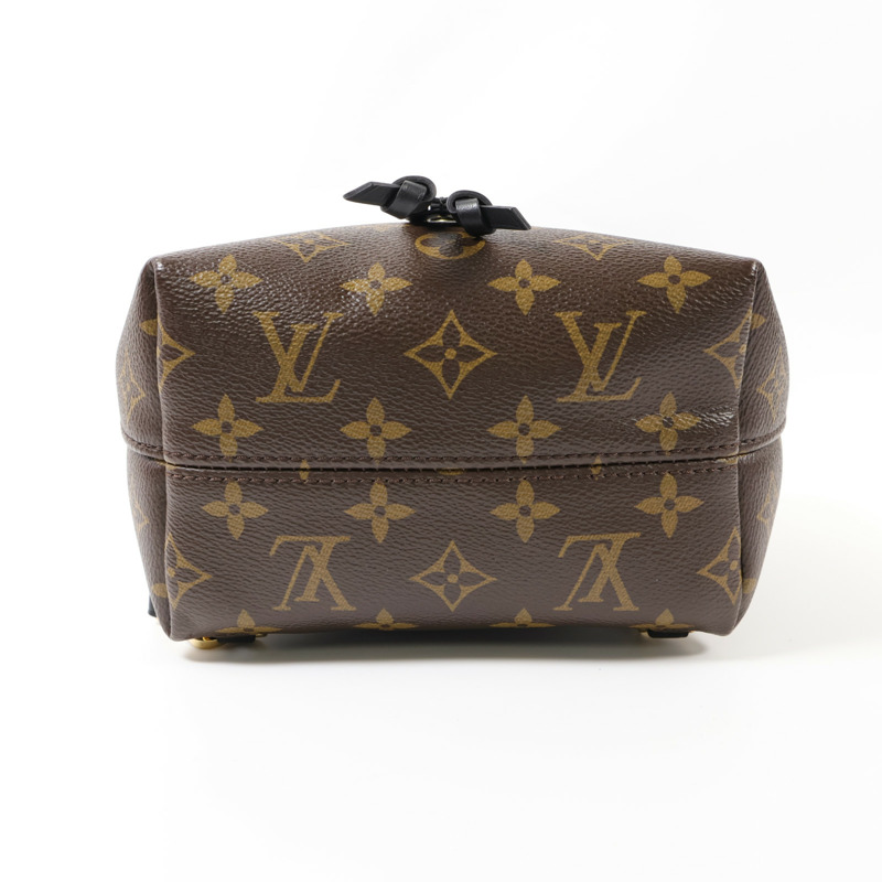 LOUIS VUITTON Monogram Montsouris BB金扣背包-3