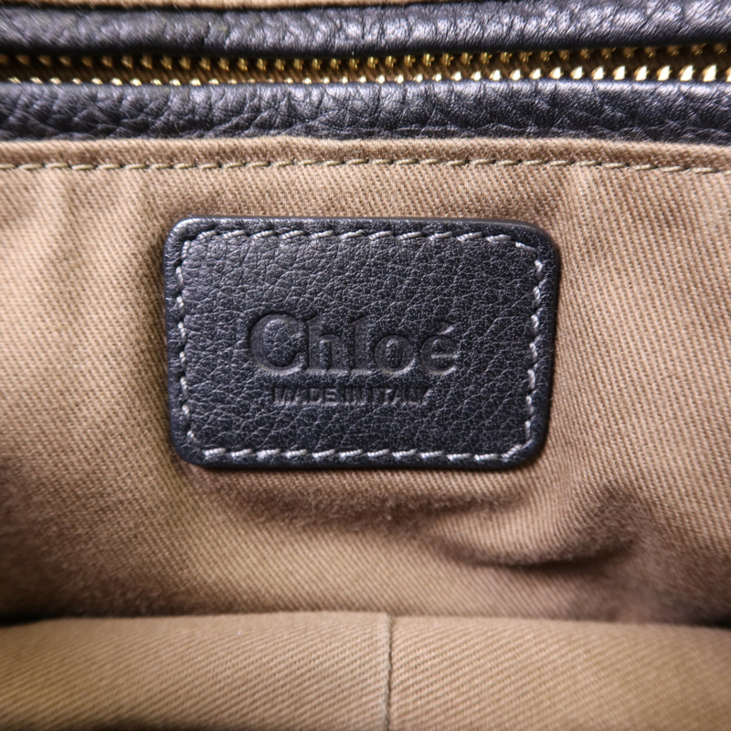 Chloe 牛皮皮革Marcie Saddle金扣肩背袋-6