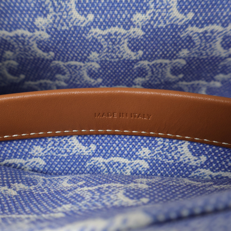 CELINE 帆布Small Cabas Thais金扣手挽肩背兩用袋-12