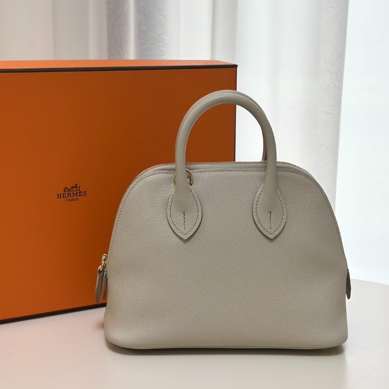 HERMES Mini bolide - 冰川白金 U-0