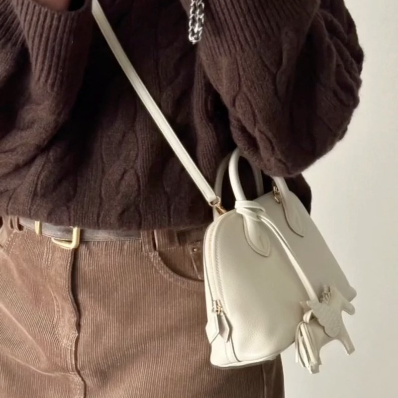 HERMES Mini bolide - 冰川白金 U-1