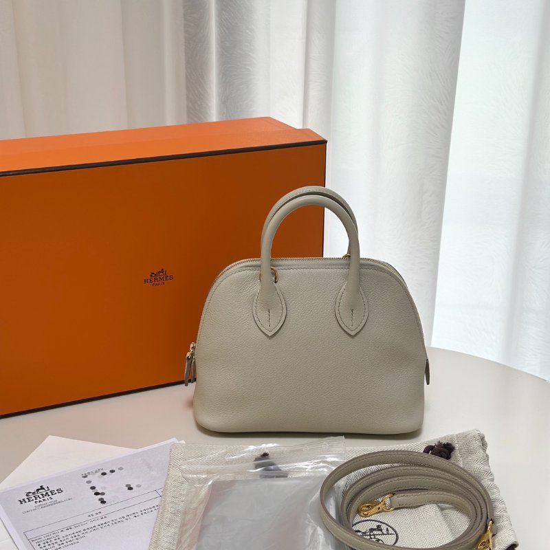 HERMES Mini bolide - 冰川白金 U-7