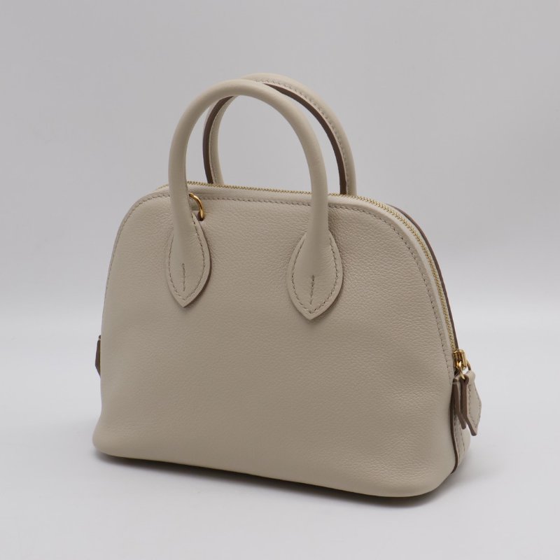 HERMES Mini bolide - 冰川白金 U-10