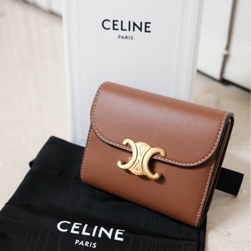 Celine 小號翻蓋短夾-0