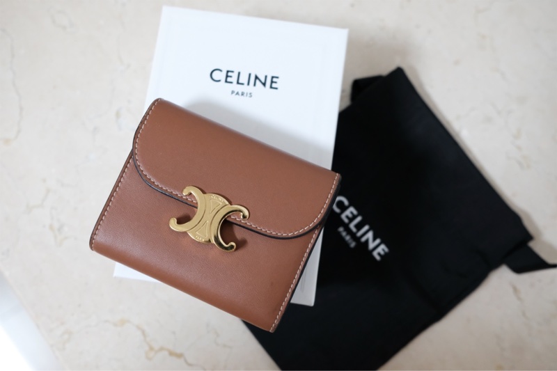Celine 小號翻蓋短夾-10