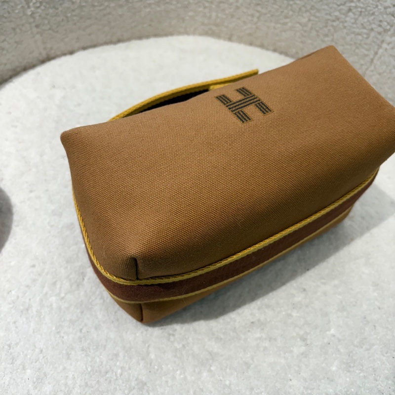 Hermes hobo芝麻色 底長21cm 99新-2