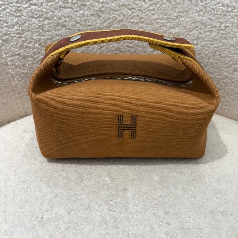 Hermes hobo芝麻色 底長21cm 99新-4