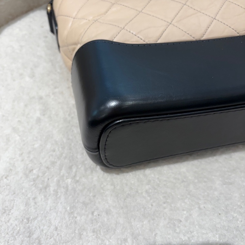 Chanel米黑流浪中號28×23×10 98新配件塵袋-5