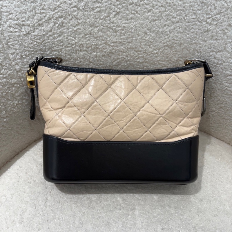 Chanel米黑流浪中號28×23×10 98新配件塵袋-6