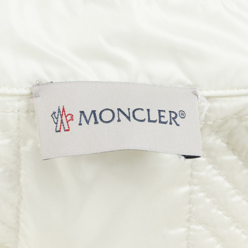 MONCLER CAMICIA 其他夾克 尼龍 白色 二手 男款-2