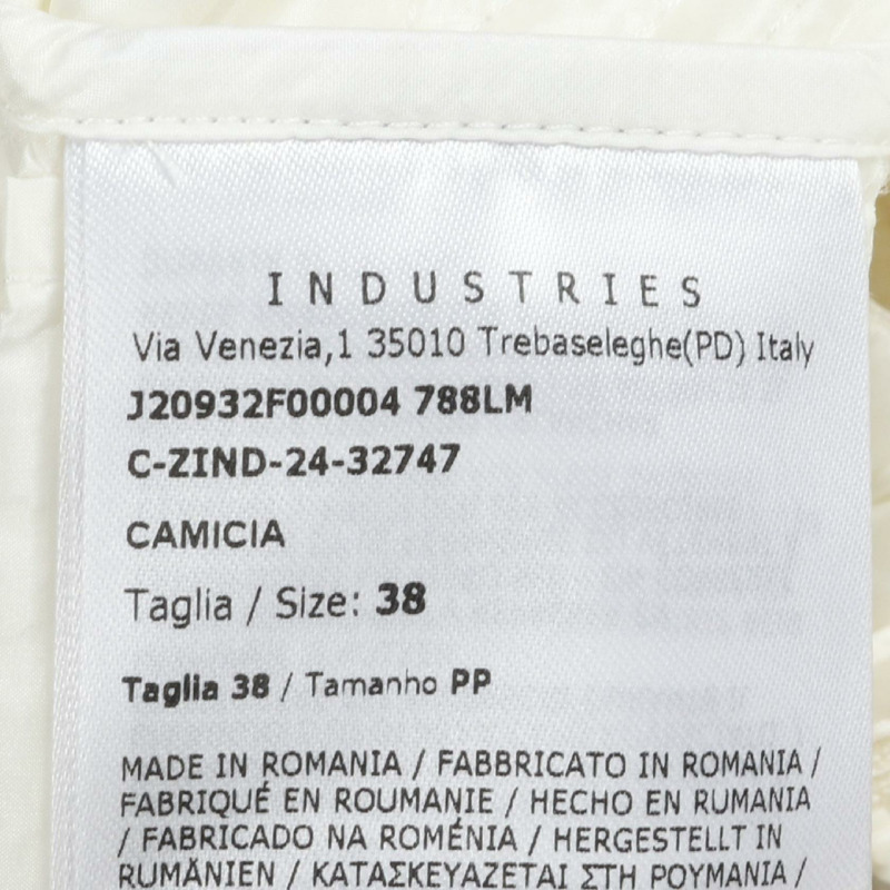 MONCLER CAMICIA 其他夾克 尼龍 白色 二手 男款-4