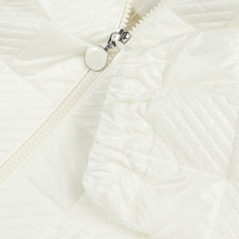 MONCLER CAMICIA 其他夾克 尼龍 白色 二手 男款-8