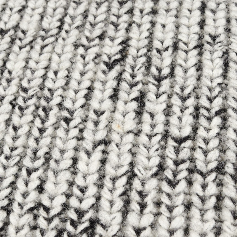 路易威登 (LOUIS VUITTON) RW232WB DPK FPKL99 羊毛連身裙，白色/黑色，二手，女款 S 碼-4