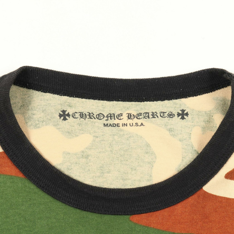 鉻心牌 MATTY BOY CAUTION 迷彩T卹，純棉，棕色卡其色，二手，男款，L碼-2