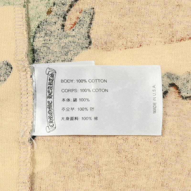 鉻心牌 MATTY BOY CAUTION 迷彩T卹，純棉，棕色卡其色，二手，男款，L碼-3