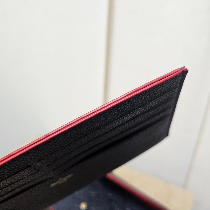 [包況很好瘋狂價格❣️就一顆 ] LV深藍牛皮壓紋金釦Pochette三合一鏈包-19