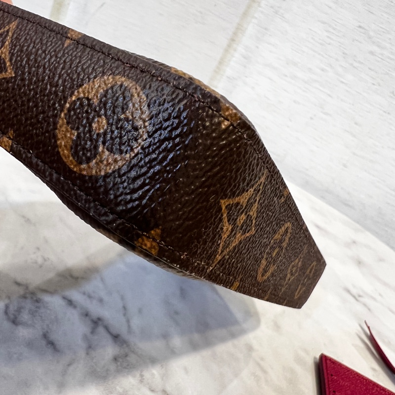 LV 原花金釦下蓋三合一鏈包M81896-7