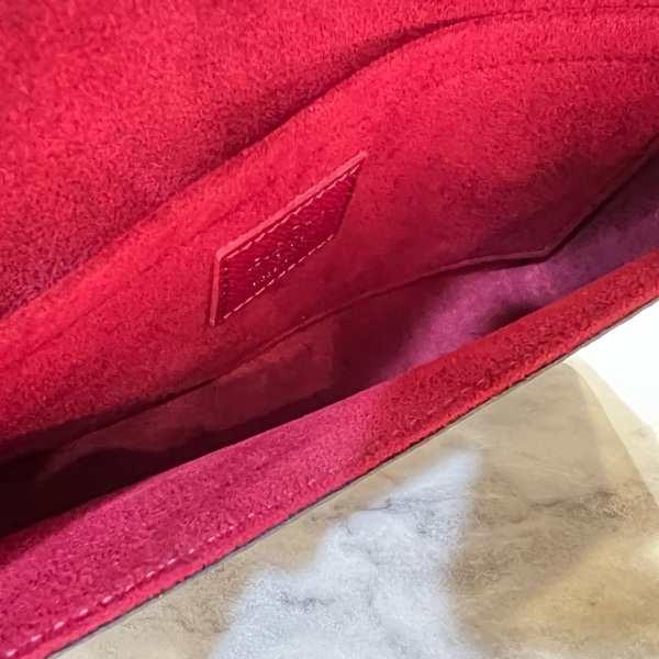 LV 原花金釦下蓋三合一鏈包M81896-9