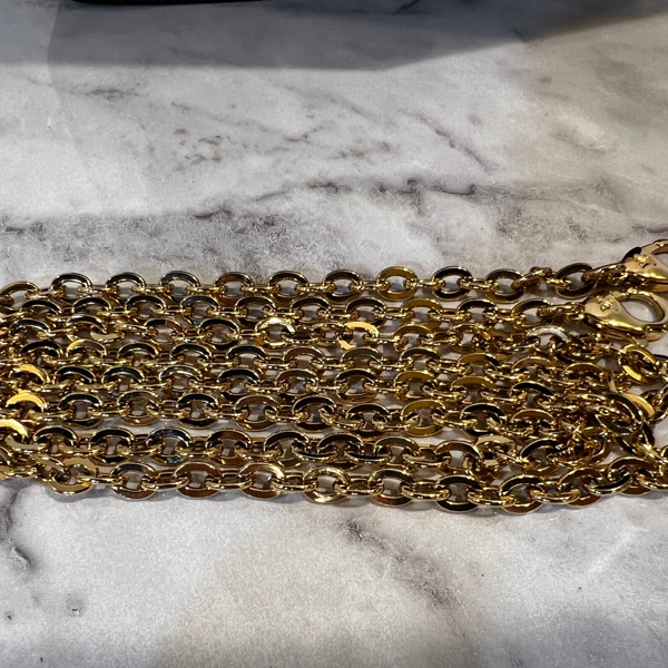 LV 原花金釦下蓋三合一鏈包M81896-10