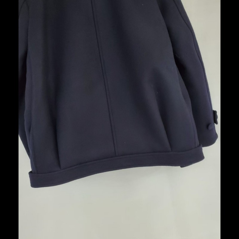 Jil Sander 黑色雙排扣羊毛外套36碼-3