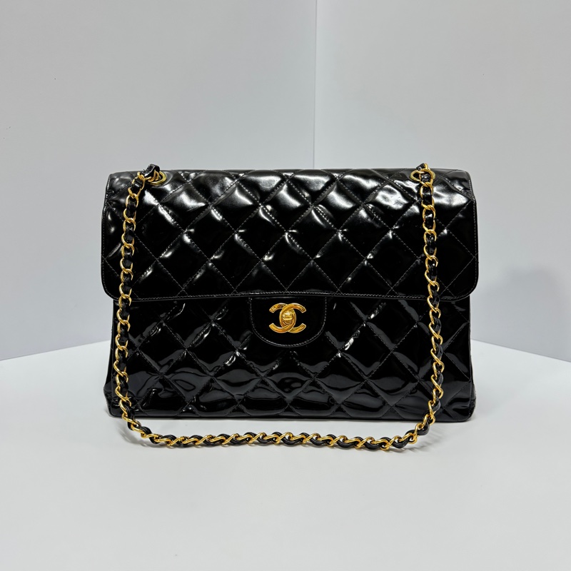 （超稀有雙面包💝） Chanel Jumbo CF30 雙子星-1