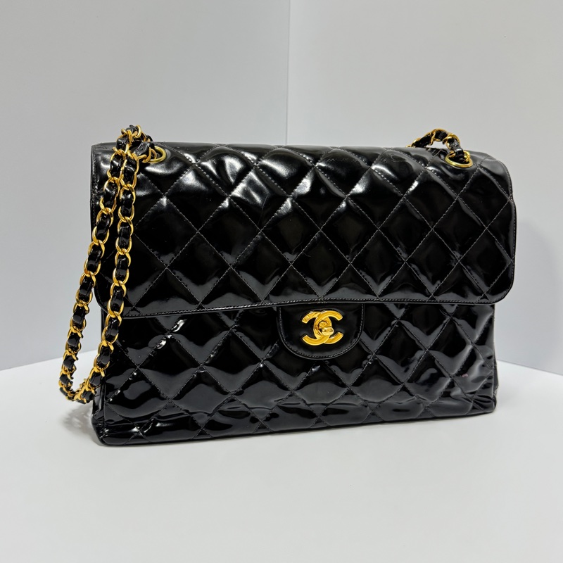 （超稀有雙面包💝） Chanel Jumbo CF30 雙子星-6