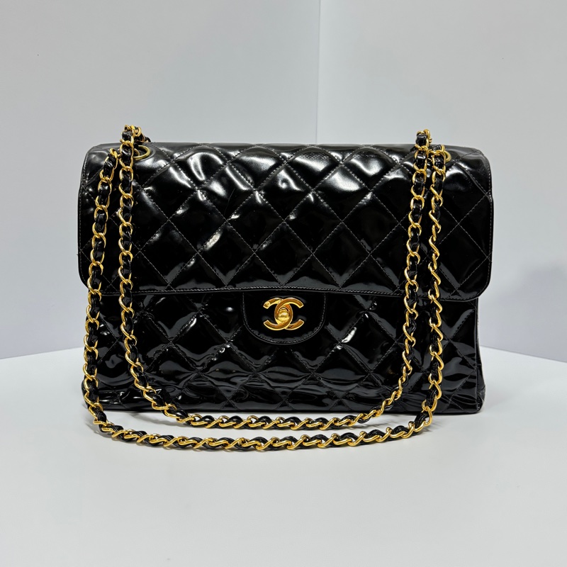 （超稀有雙面包💝） Chanel Jumbo CF30 雙子星-23