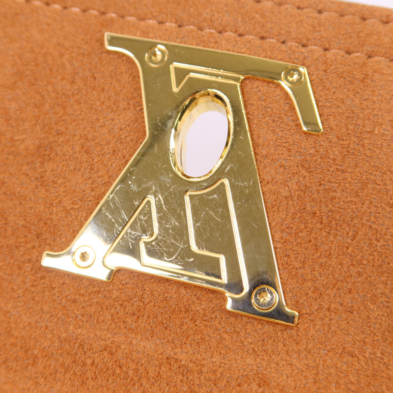 LOUIS VUITTON 牛皮皮革Lockme Tender金扣肩背袋-7