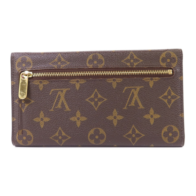LOUIS VUITTON Monogram Portefeuille Eugenie金扣長錢包-1
