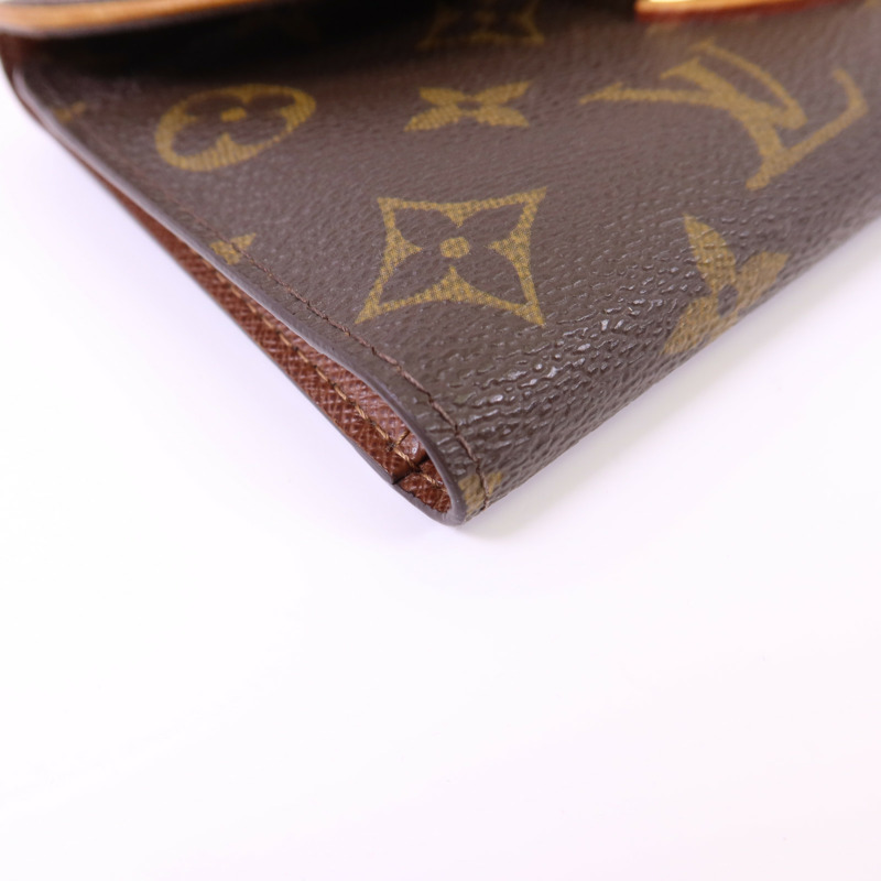 LOUIS VUITTON Monogram Portefeuille Eugenie金扣長錢包-11