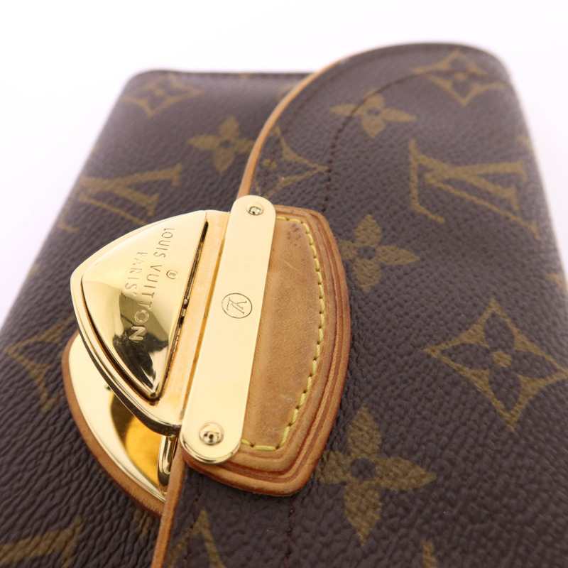 LOUIS VUITTON Monogram Portefeuille Eugenie金扣長錢包-14
