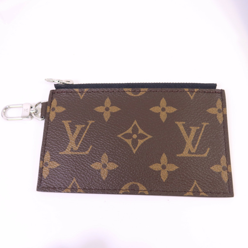 LOUIS VUITTON Monogram Macassar Gaston Wearable Wallet銀扣肩背袋-10