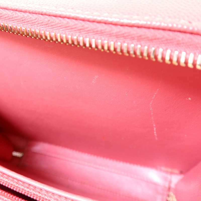 CHANEL 牛皮皮革Vanity Case金扣手挽肩背兩用袋-22