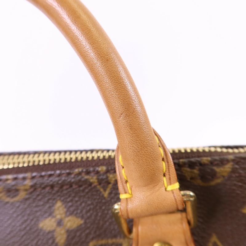 LOUIS VUITTON Monogram Speedy 35金扣手挽袋-15