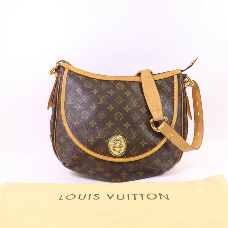 LOUIS VUITTON Monogram Tulum GM金扣肩背袋-26