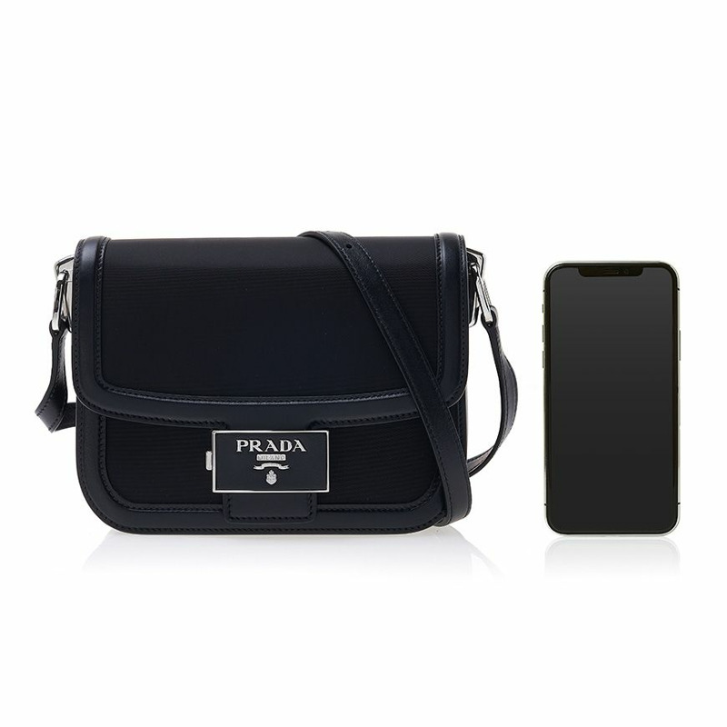 PRADA 女士標誌單肩包 1BD257 2DLN F0002 (OUH)-5