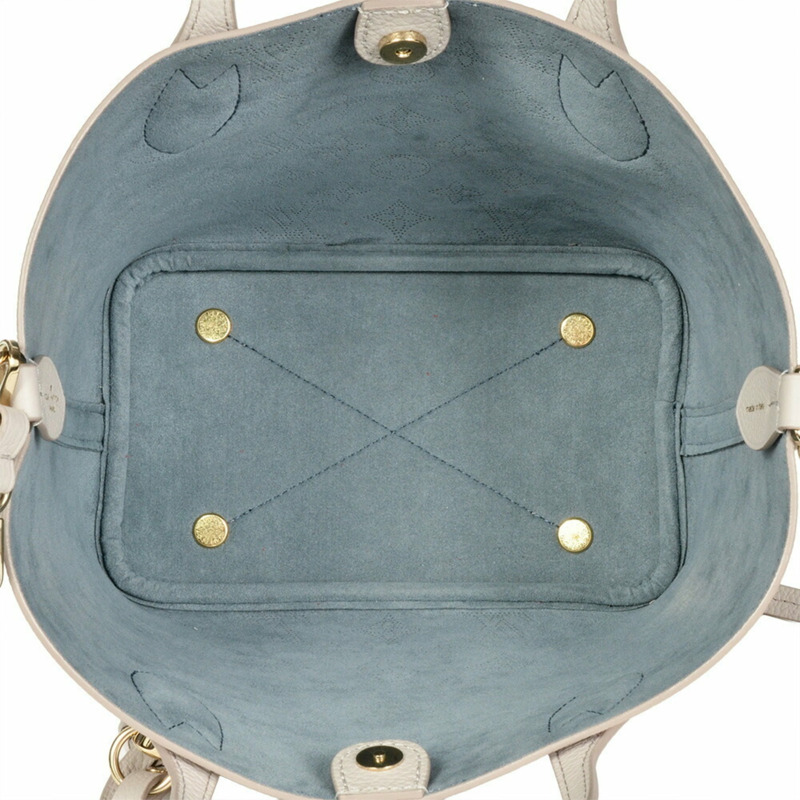 路易威登 Blossom PM Monogram Mahina 手提包 M12088，附 RFID（IC 晶片）和 Bloom 功能-7