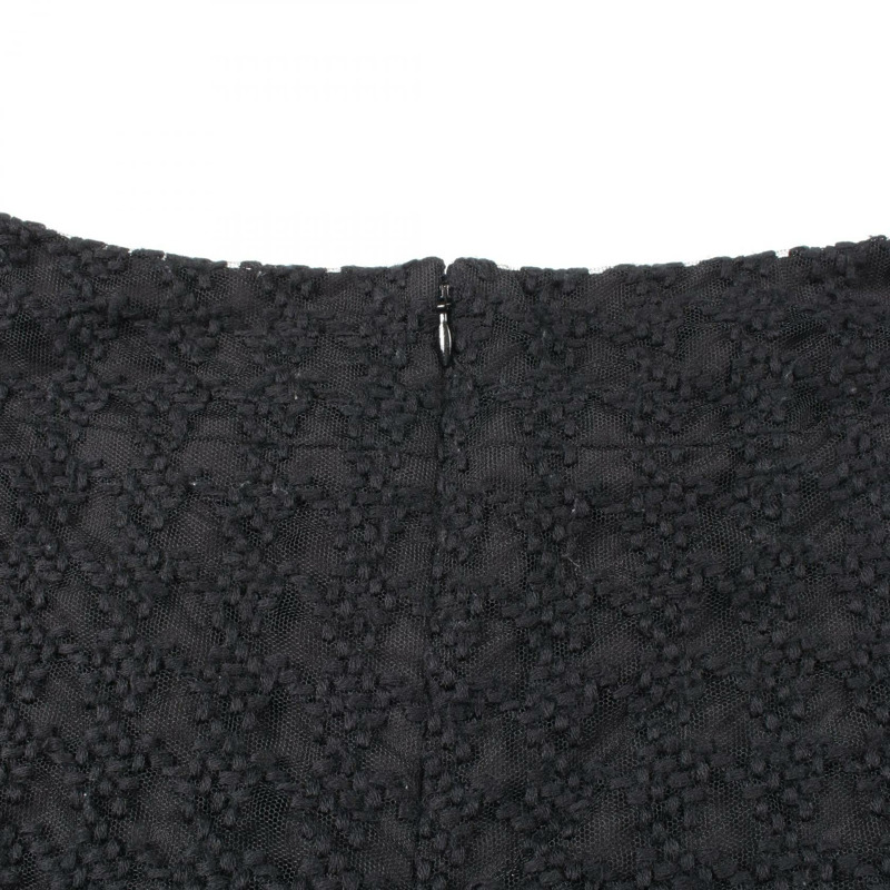 香奈兒女士套裝 P24979 P24980 羊毛尼龍黑色二手女裝-5