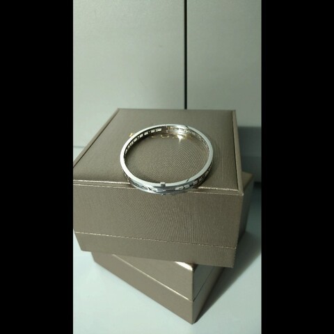 Bvlgari 白K金B.Zero1鏤空手環