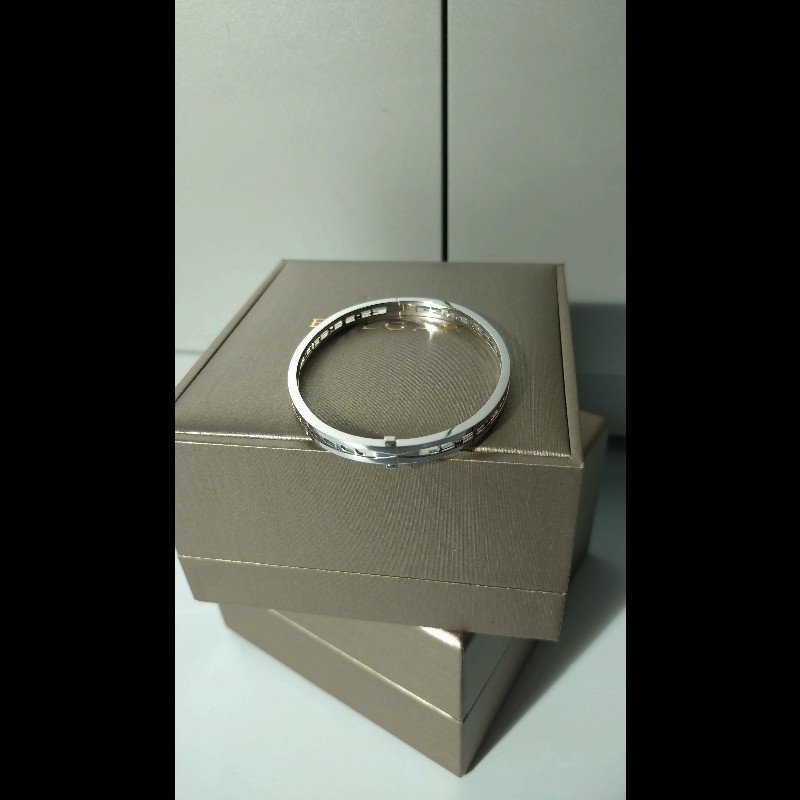 Bvlgari 白K金B.Zero1鏤空手環-0
