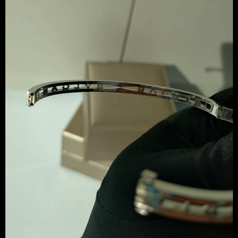 Bvlgari 白K金B.Zero1鏤空手環-2