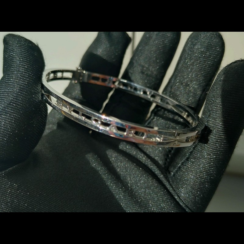 Bvlgari 白K金B.Zero1鏤空手環-3