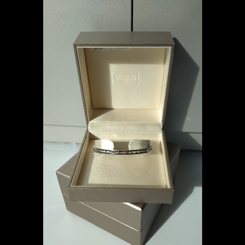 Bvlgari 白K金B.Zero1鏤空手環-5