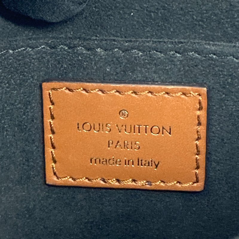 LOUIS VUITTON 路易威登 M44580 MINI DAUPHINE 信封包 PVC帆布 老花/反轉老花 棕色 金釦-11