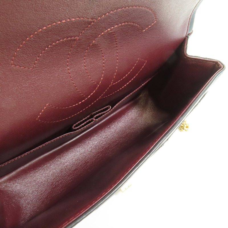 CHANEL 牛皮皮革2.55 Medium金扣鏈帶肩背袋-8