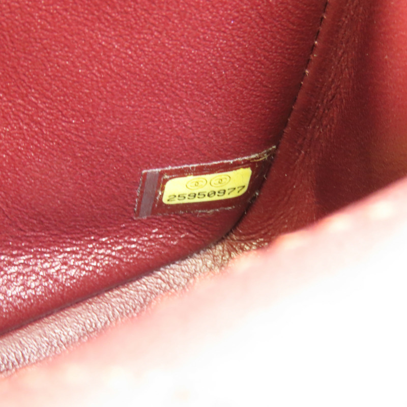 CHANEL 牛皮皮革2.55 Medium金扣鏈帶肩背袋-10