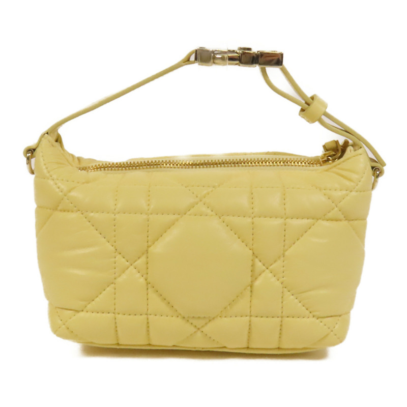 Dior 牛皮皮革Travel Nomad Pouch Small金扣手挽袋-0