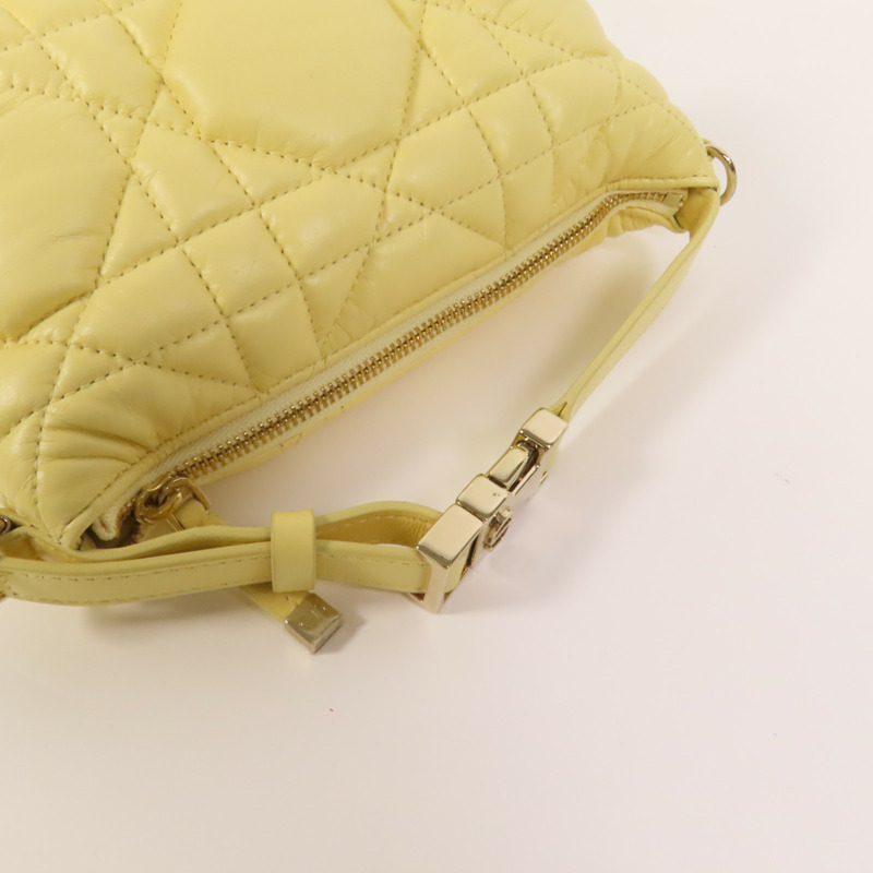 Dior 牛皮皮革Travel Nomad Pouch Small金扣手挽袋-4