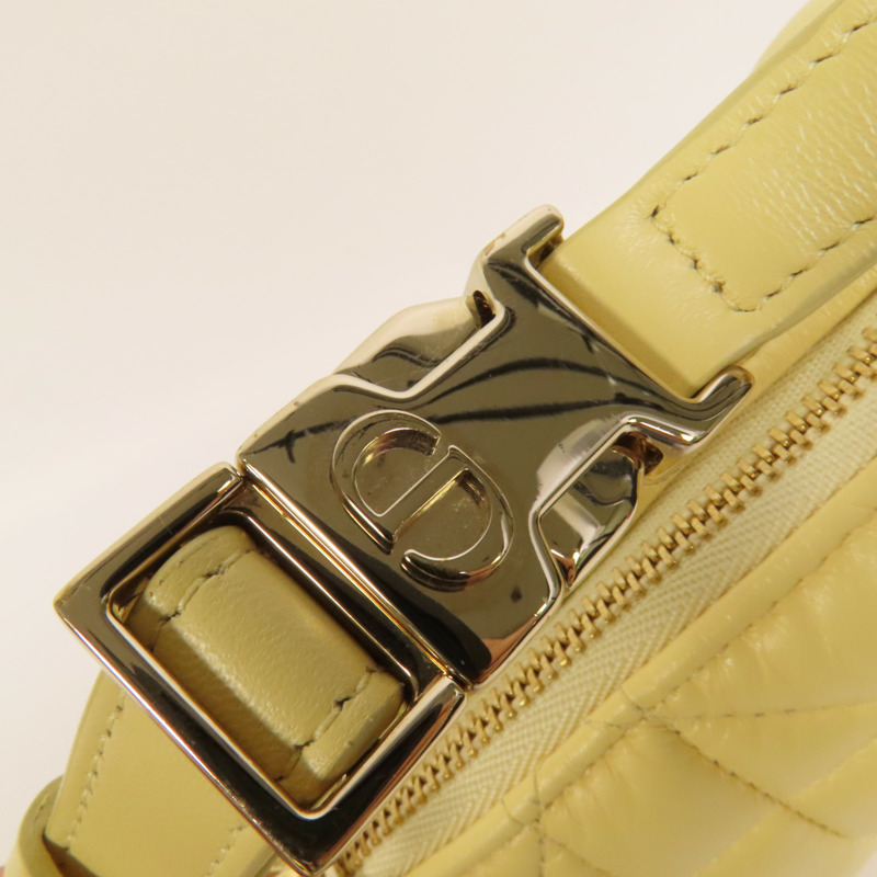 Dior 牛皮皮革Travel Nomad Pouch Small金扣手挽袋-6