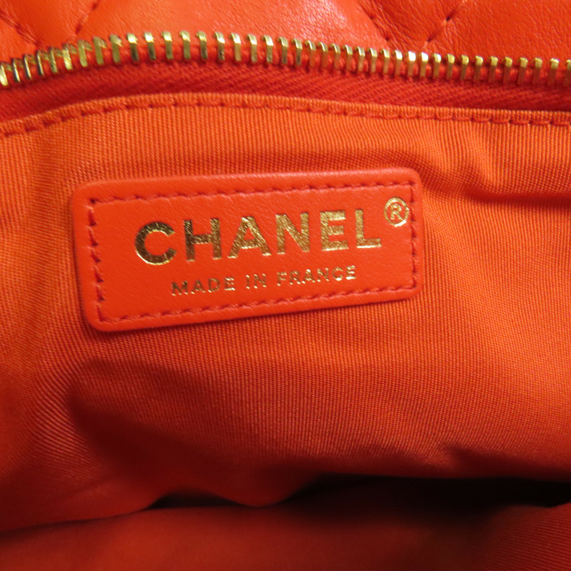 CHANEL 羊皮皮革Clutch金扣手拿包-9